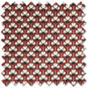 Ted Baker Palm Geo, Crimson - Roman Blind